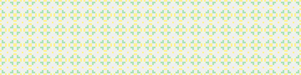 Abstract Cross Pattern Dots Logo generative computational art illustration