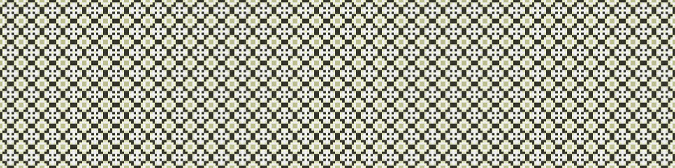 Abstract Cross Pattern Dots Logo generative computational art illustration