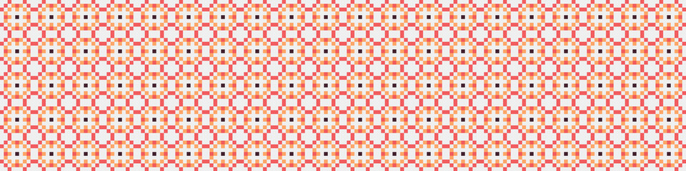 Abstract Cross Pattern Dots Logo generative computational art illustration