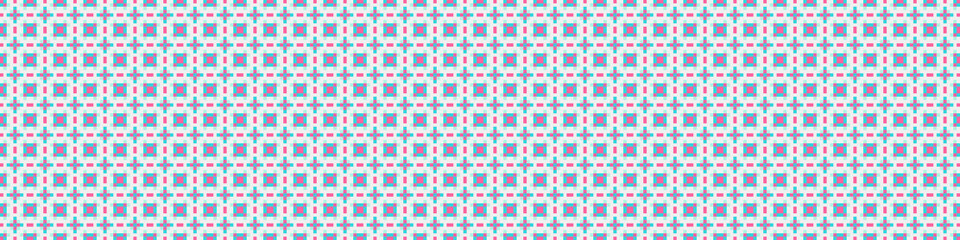 Abstract Cross Pattern Dots Logo generative computational art illustration