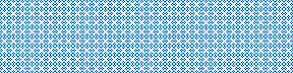 Abstract Cross Pattern Dots Logo generative computational art illustration