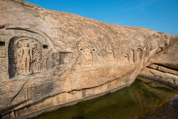 complesso roccioso dove vivevano monaci Tamil Jain