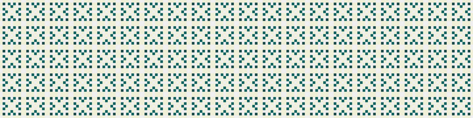 Abstract Cross Pattern Dots Logo generative computational art illustration