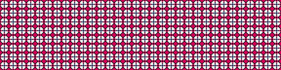 Abstract Cross Pattern Dots Logo generative computational art illustration