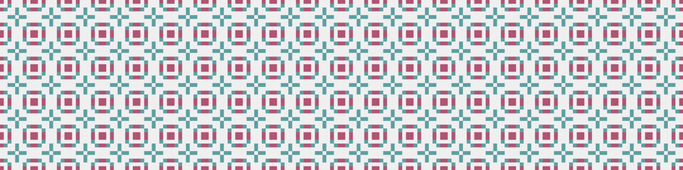 Abstract Cross Pattern Dots Logo generative computational art illustration