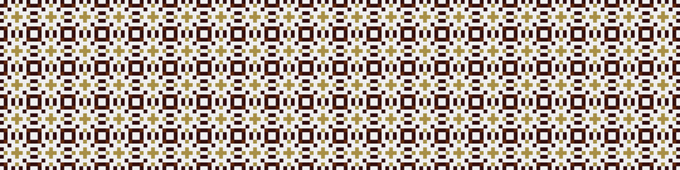 Abstract Cross Pattern Dots Logo generative computational art illustration