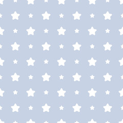 Vector seamless childish pattern with stars. Star pattern ,  illustration texture for paper, wrapping and fabric