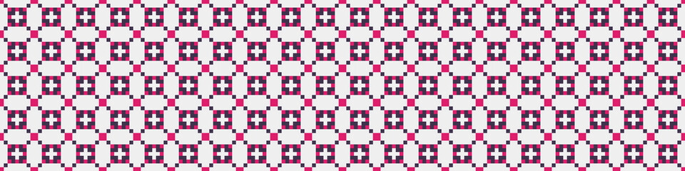 Abstract Cross Pattern Dots Logo generative computational art illustration