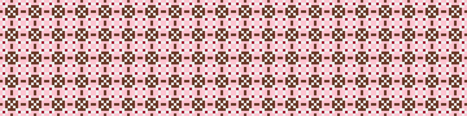 Abstract Cross Pattern Dots Logo generative computational art illustration