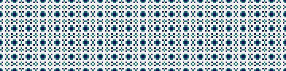 Abstract Cross Pattern Dots Logo generative computational art illustration