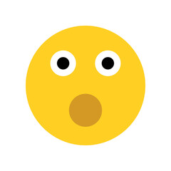 Emoji surprise face.