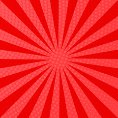 Colorful comic book background in pop art style