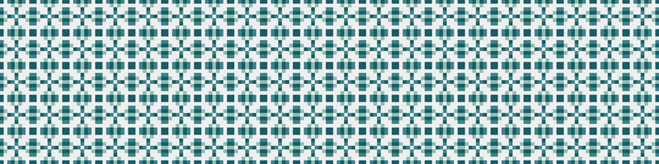 Naklejka premium Abstract Cross Pattern Dots Logo generative computational art illustration