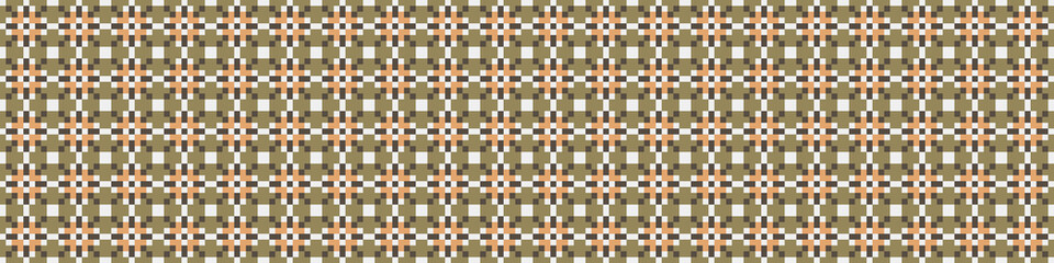 Abstract Cross Pattern Dots Logo generative computational art illustration