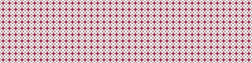 Abstract Cross Pattern Dots Logo generative computational art illustration