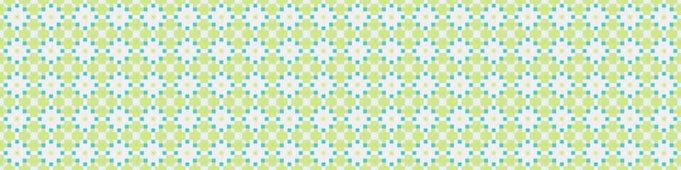 Abstract Cross Pattern Dots Logo generative computational art illustration