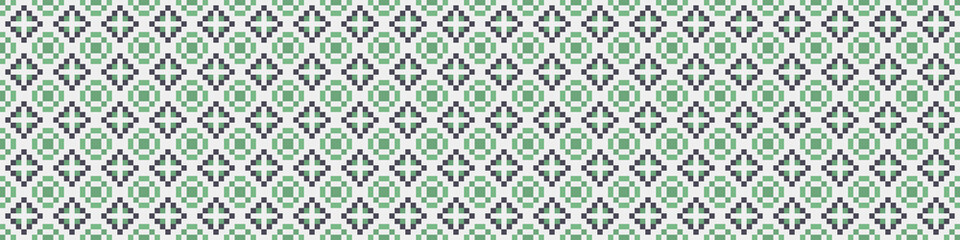 Abstract Cross Pattern Dots Logo generative computational art illustration