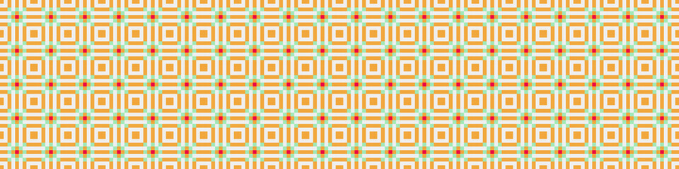 Abstract Cross Pattern Dots Logo generative computational art illustration