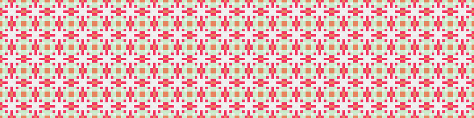 Abstract Cross Pattern Dots Logo generative computational art illustration