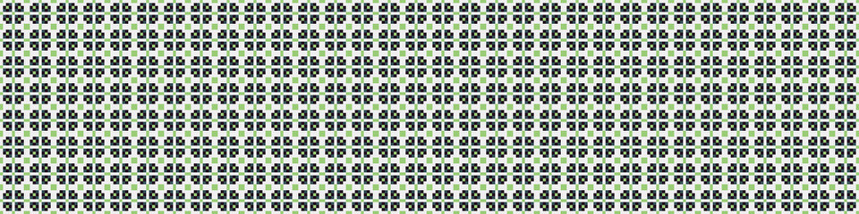 Abstract Cross Pattern Dots Logo generative computational art illustration