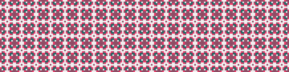 Abstract Cross Pattern Dots Logo generative computational art illustration