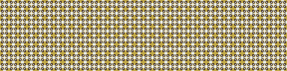 Abstract Cross Pattern Dots Logo generative computational art illustration
