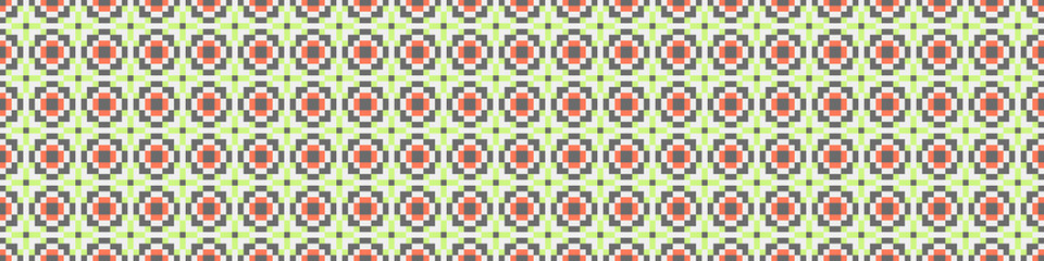 Abstract Cross Pattern Dots Logo generative computational art illustration