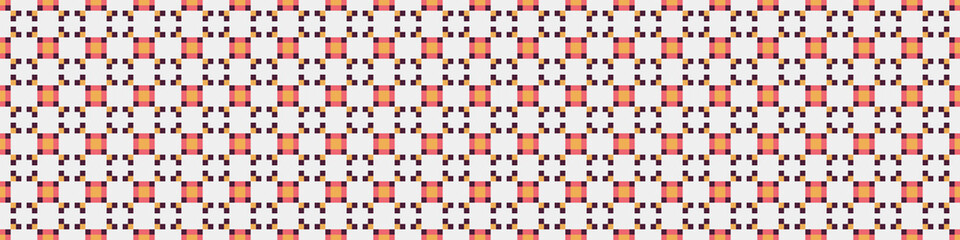 Abstract Cross Pattern Dots Logo generative computational art illustration