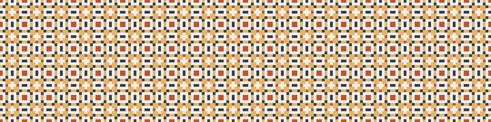 Abstract Cross Pattern Dots Logo generative computational art illustration