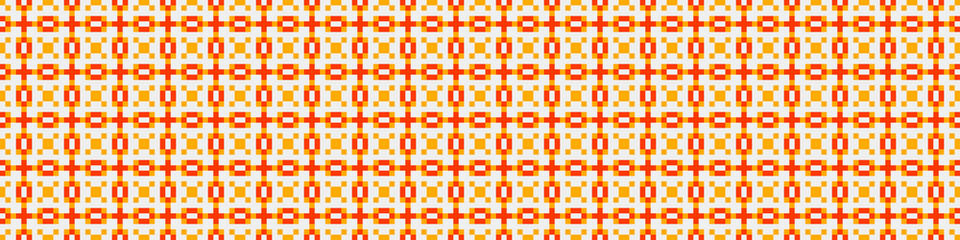 Abstract Cross Pattern Dots Logo generative computational art illustration
