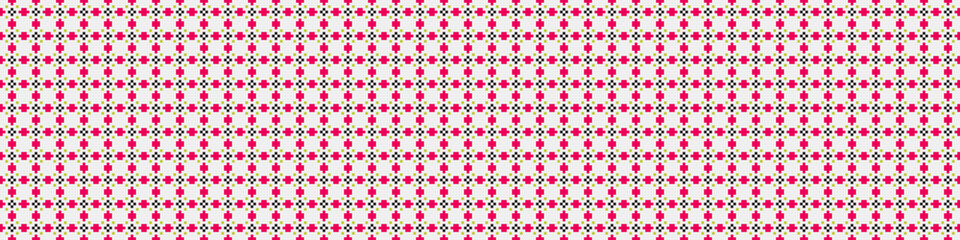 Abstract Cross Pattern Dots Logo generative computational art illustration