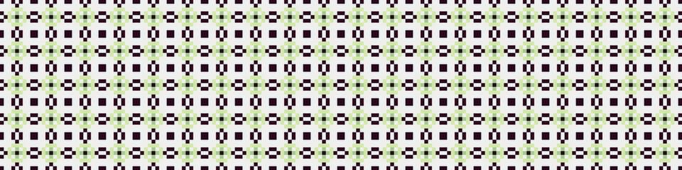 Abstract Cross Pattern Dots Logo generative computational art illustration