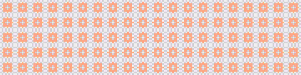 Abstract Cross Pattern Dots Logo generative computational art illustration