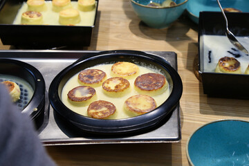 delicious cottage cheese pancakes on a plate