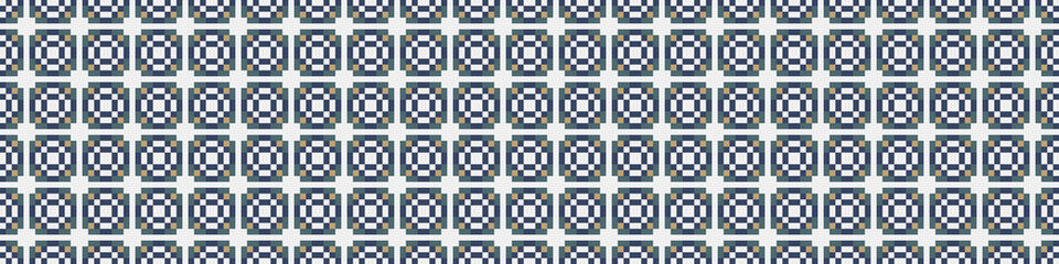 Abstract Cross Pattern Dots Logo generative computational art illustration