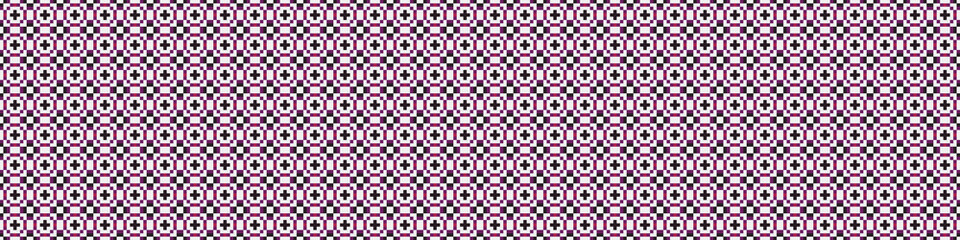 Abstract Cross Pattern Dots Logo generative computational art illustration