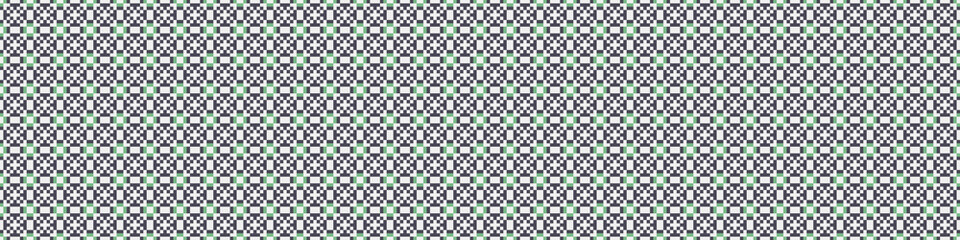 Abstract Cross Pattern Dots Logo generative computational art illustration