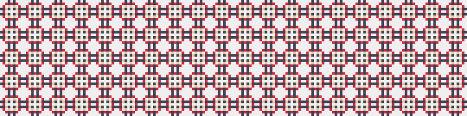 Abstract Cross Pattern Dots Logo generative computational art illustration