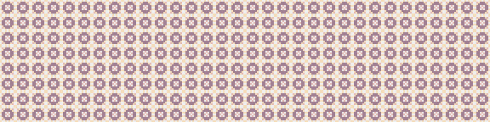 Fototapeta premium Abstract Cross Pattern Dots Logo generative computational art illustration