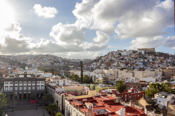 Obraz premium view of the city