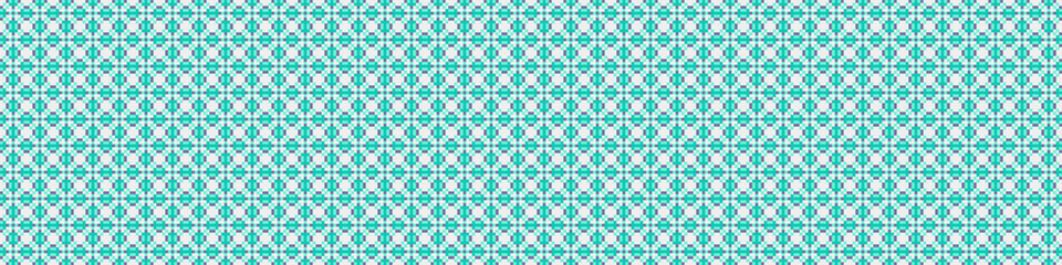 Abstract Cross Pattern Dots Logo generative computational art illustration