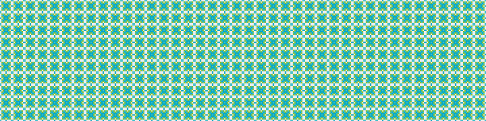 Abstract Cross Pattern Dots Logo generative computational art illustration