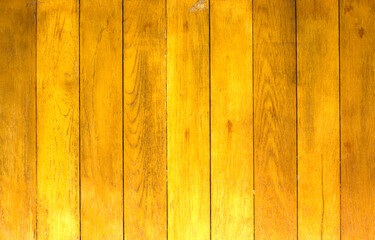Yellow wood wall