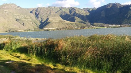 lake in the mountains