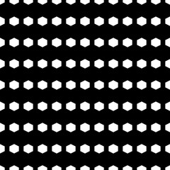 Seamless pattern. Hexagons ornament. Figures motif. Polygons background. Hexahedrons wallpaper. Geometrical shapes backdrop. Digital paper, web designing, textile print, abstract. Vector artwork