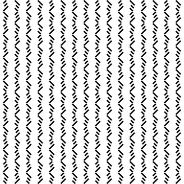 Seamless pattern. Striped backdrop. Angled stripes motif. Tilted strokes wallpaper. Linear ornament. Slanted dashes image. Diagonal lines background. Digital paper, textile print. Vector illustration