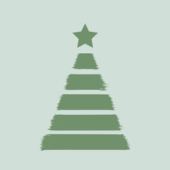 Fototapeta premium Happy New Year 2021 colored symbol in trendy flatten style design for seasonal holidays flyers, greetings and invitations cards and christmas themed congratulations and banners. Vector illustration.