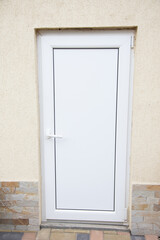 white insulated door