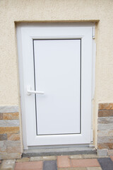 white insulated door