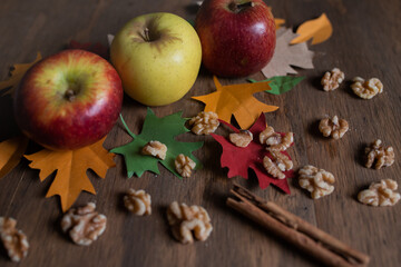 manzanas de otoño 